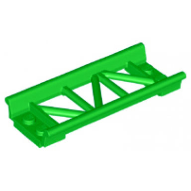 bright green train track roller coaster straight 8l