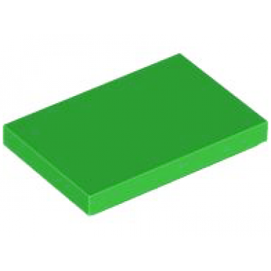 bright green tile 2 x 3