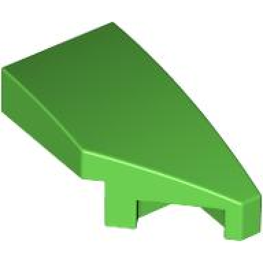 bright green wedge 2 x 1 x 2 3 right