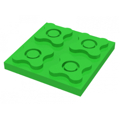 scala plate 4 x 4