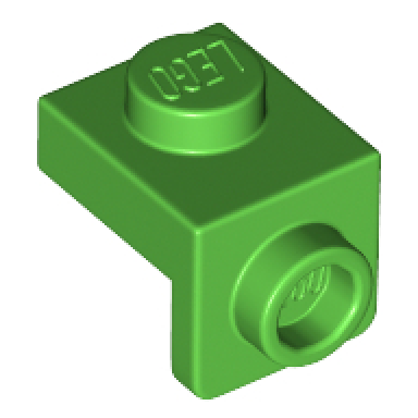 bright green bracket 1 x 1 - 1 x 1