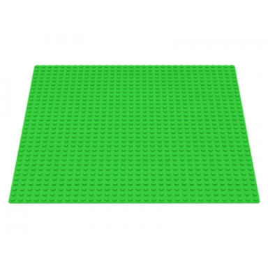 bright green baseplate 32 x 32