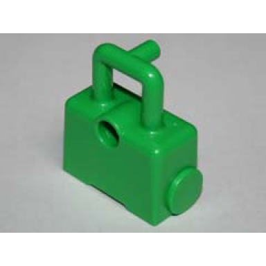 bright green duplo utensil bag with wheels