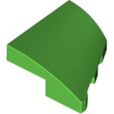 bright green wedge 2 x 2 x 2 3 left