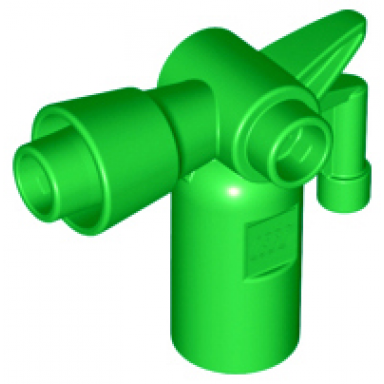 bright green duplo utensil fire extinguisher simple handle