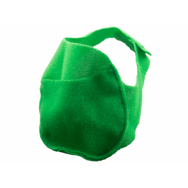 bright green duplo doll cloth baby sling