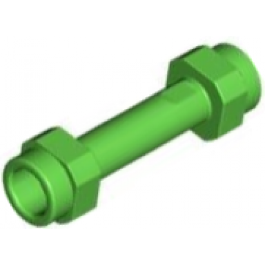 bright green minifigure weapon hilt smooth extended