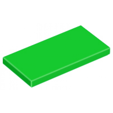 bright green tile 2 x 4
