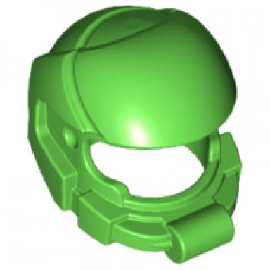 bright green minifigure headgear helmet space