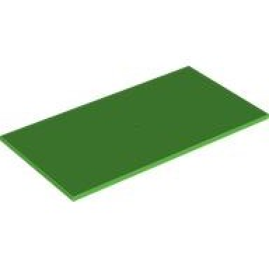 bright green tile 8 x 16 with bottom tubes textured surface