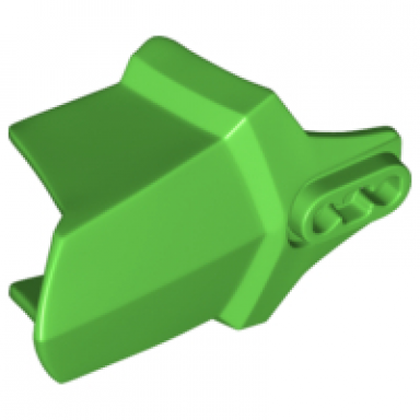 bright green hero factory shoulder armor
