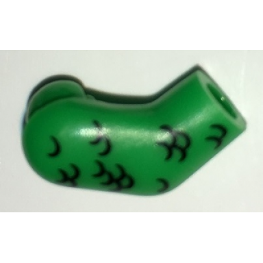 bright green arm right with black scales pattern