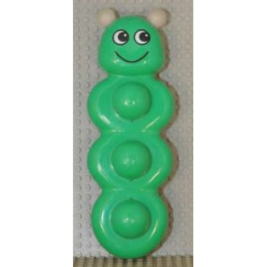 bright green primo animal butterfly body with 3 studs