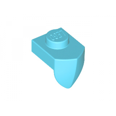 medium azure plate modified 1 x 1 with tooth vertical