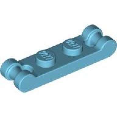 medium azure plate modified 1 x 2 with bar handles on ends
