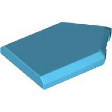 medium azure tile modified 2 x 3 pentagonal