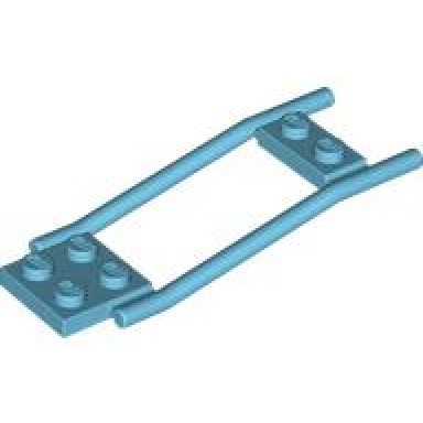 medium azure horse hitching harness traces