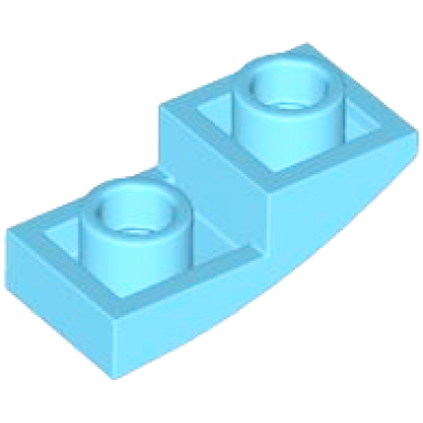 medium azure slope curved 2 x 1 x 2 3 inverted