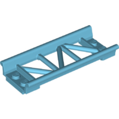 medium azure train track roller coaster straight 8l