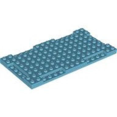 medium azure brick modified 8 x 16 x 2 3 with 1 x 4 indentations