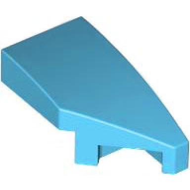 medium azure wedge 2 x 1 x 2 3 right