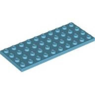medium azure plate 4 x 10