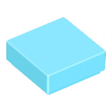 medium azure tile 1 x 1