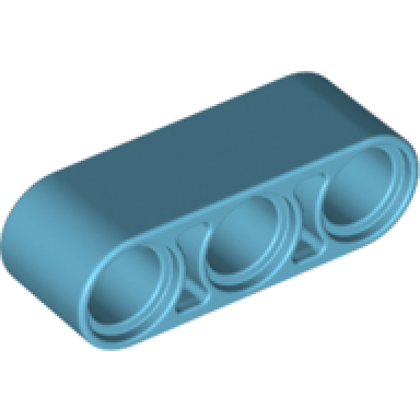 medium azure technic liftarm thick 1 x 3
