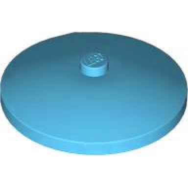 medium azure dish 4 x 4 inverted radar with solid stud