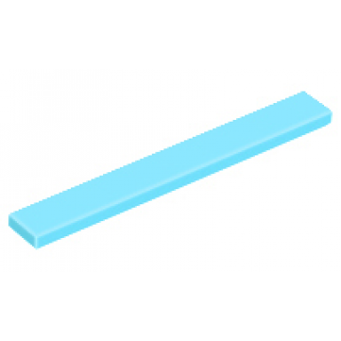 medium azure tile 1 x 8
