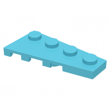 medium azure wedge plate 4 x 2 right