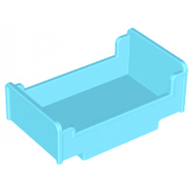 medium azure duplo furniture bed 3 x 5 x 1 2 3