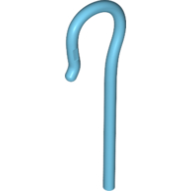 medium azure minifigure utensil shepherd staff