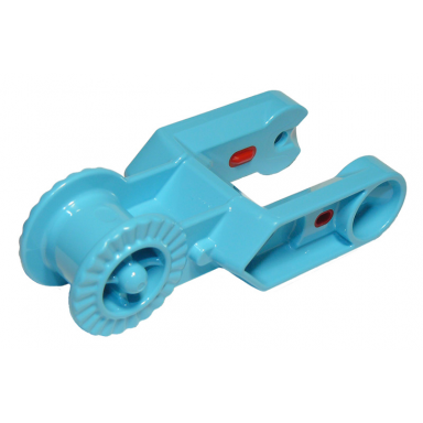 medium azure duplo digger bucket arm double with locking ring and red gaskets