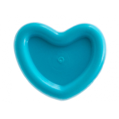 medium azure minifigure utensil trolls heart with pin