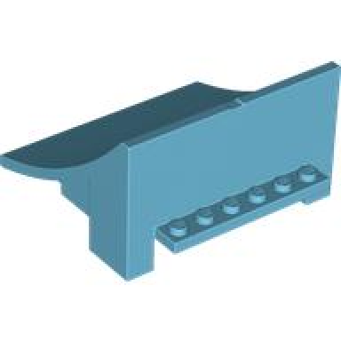 medium azure sports stuntz ramp