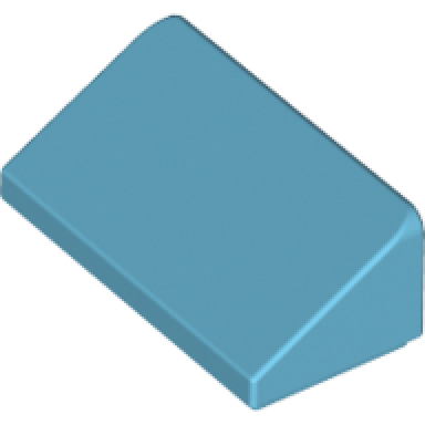 medium azure slope 30 1 x 2 x 2 3