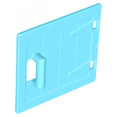medium azure duplo door window pane 1 x 4 x 3 wooden gate with handle