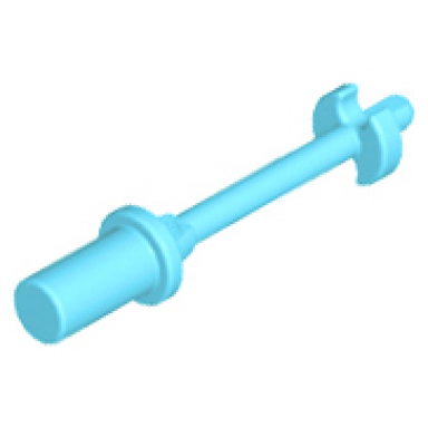 medium azure minifigure utensil ski pole 3l with handle stop ring and side stops