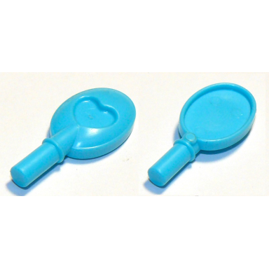 medium azure friends accessories hand mirror with heart on reverse