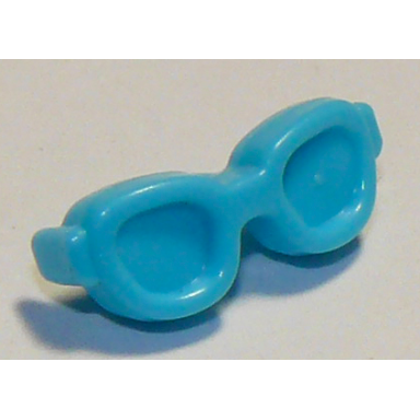 medium azure friends accessories glasses oval shaped with small pin