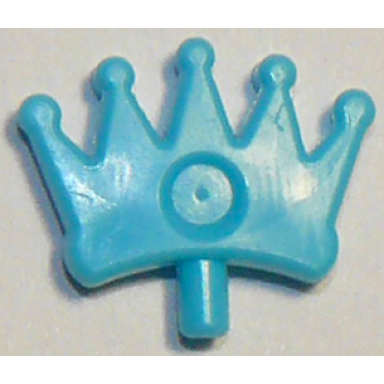 medium azure friends accessories hair decoration tiara with 5 points and small pin