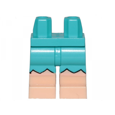 medium azure hips and legs with light nougat bare legs and zigzag outline pattern 3