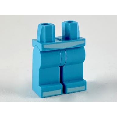 medium azure hips and legs with white belt and toes pattern