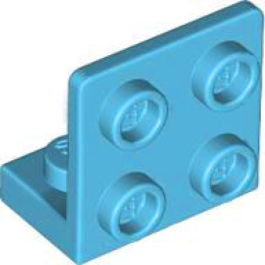 medium azure bracket 1 x 2 - 2 x 2 inverted
