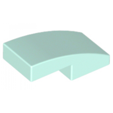 light aqua slope curved 2 x 1 x 2 3