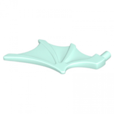light aqua minifigure wing bat style