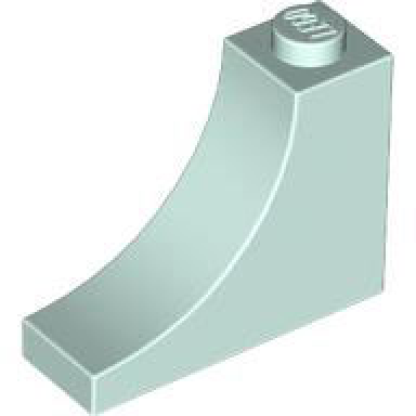 light aqua arch 1 x 3 x 2 inverted