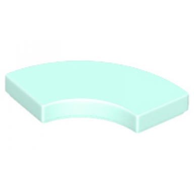 light aqua tile round corner 2 x 2 macaroni