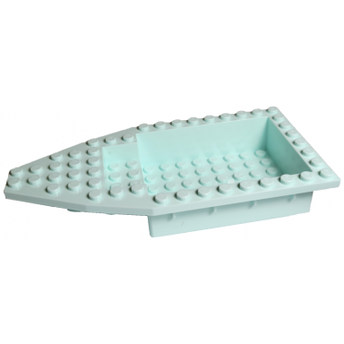 light aqua boat hull unitary 16 x 8 top